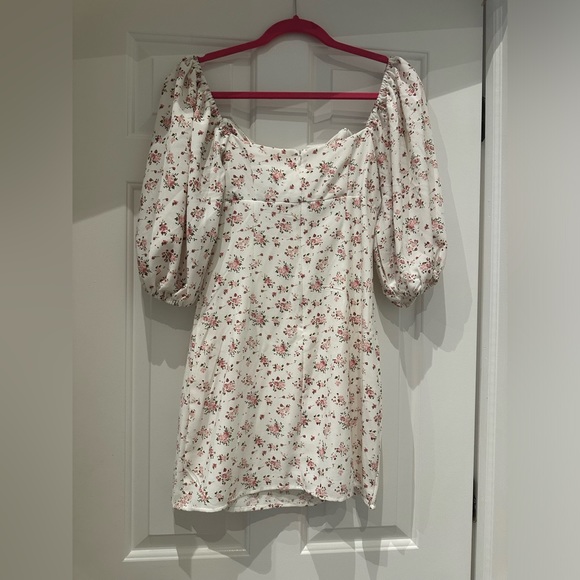 Floral Pink Lily Dress - Picture 2 of 3